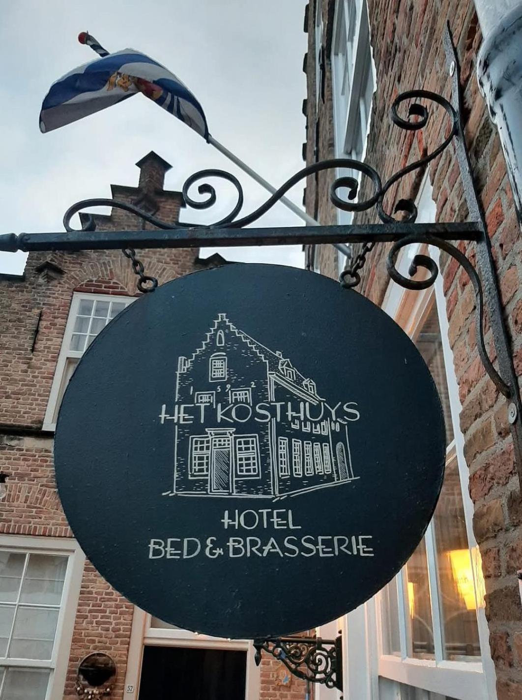 Bed & Brasserie Het Kosthuys Sint-Maartensdijk Eksteriør billede
